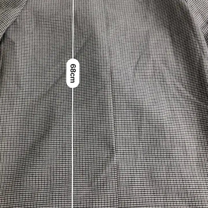 [BUNJANG] Plastic Island Houndstooth Check Jacket / 플라스틱아일랜드 하운드투스 체크 자켓