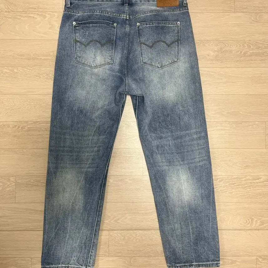 [BUNJANG] Penfield Washed Damage Selvedge Denim Pants Indigo / 펜필드 위시드 데미지 셀비지 데님팬츠 인디고