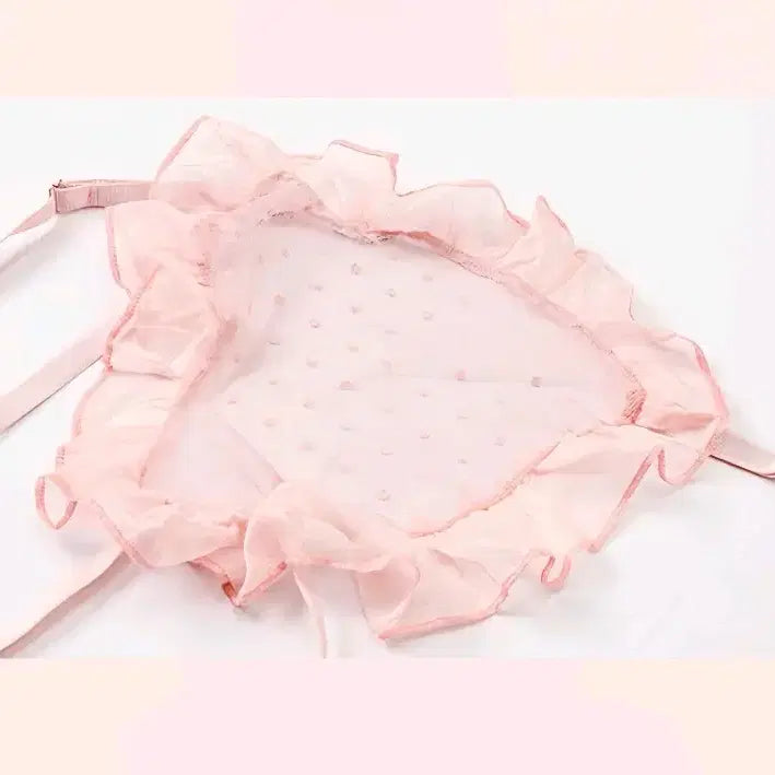 [BUNJANG] Pink Maid Lingerie Set / 핑크 메이드복 란제리 세트