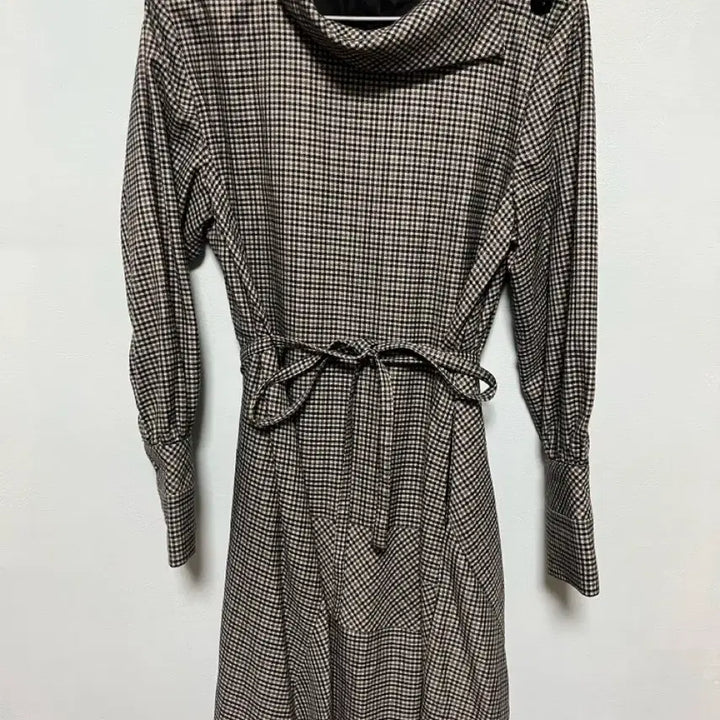 [BUNJANG] VALENCIA Checkered Long Dress / 발렌시아(VALENCIA) 체크 원피스
