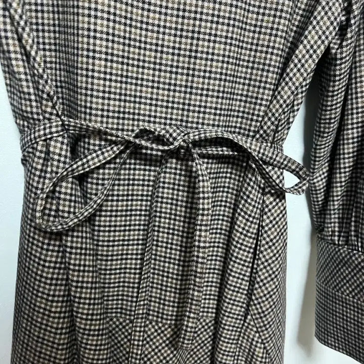 [BUNJANG] VALENCIA Checkered Long Dress / 발렌시아(VALENCIA) 체크 원피스