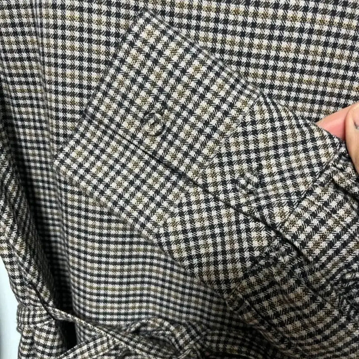 [BUNJANG] VALENCIA Checkered Long Dress / 발렌시아(VALENCIA) 체크 원피스