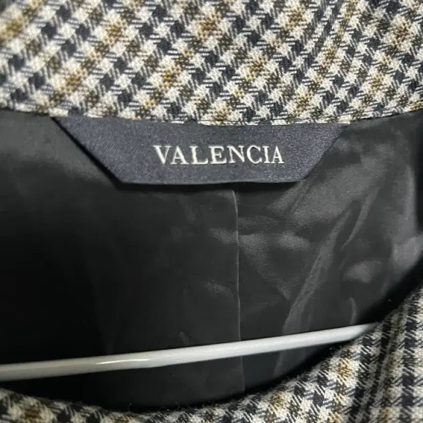 [BUNJANG] VALENCIA Checkered Long Dress / 발렌시아(VALENCIA) 체크 원피스