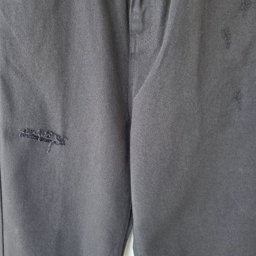 [BUNJANG] Black Semi-Wide Cotton Pants / 29)블랙 쎄미와이드 면팬츠/새제품