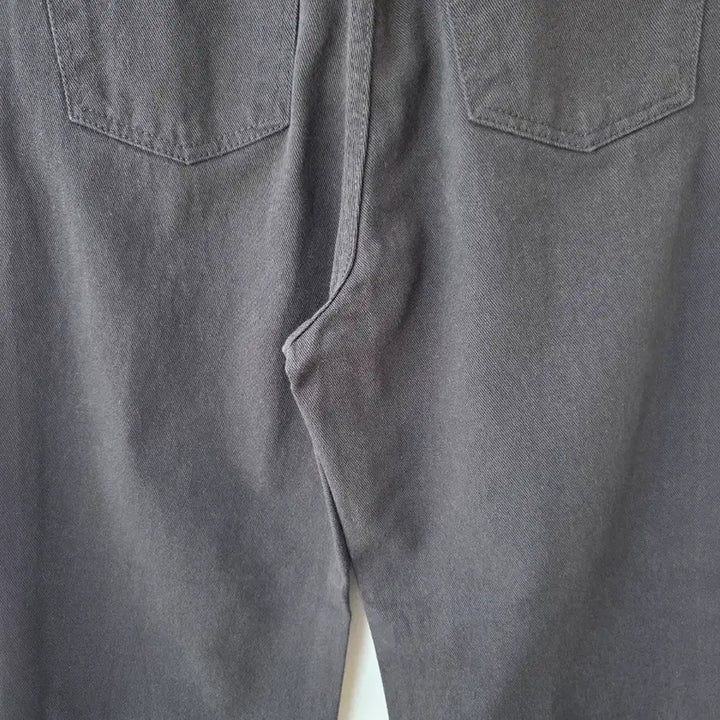 [BUNJANG] Black Semi-Wide Cotton Pants / 29)블랙 쎄미와이드 면팬츠/새제품
