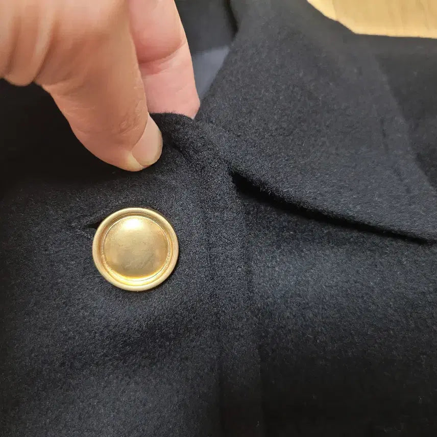 [BUNJANG] ZEMMAWORLD MMMM Martin Gold Button Wool Jacket / 젬마월드 MMMM 마틴 골드버튼 울자켓 프리사이즈 새상품