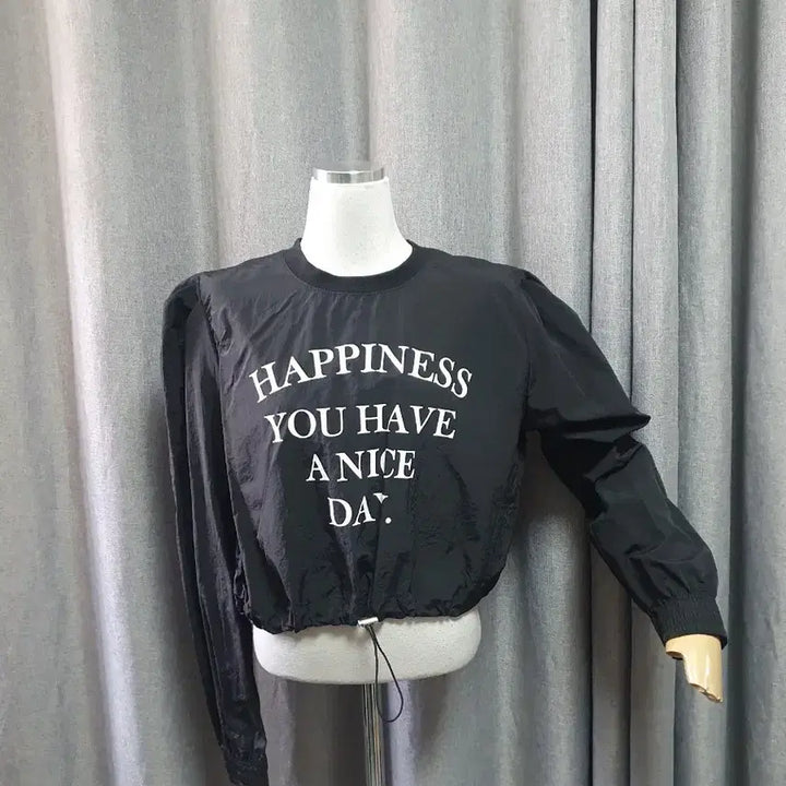 [BUNJANG] Woven Puff T-shirt / 패드 우븐 퍼프 티셔츠