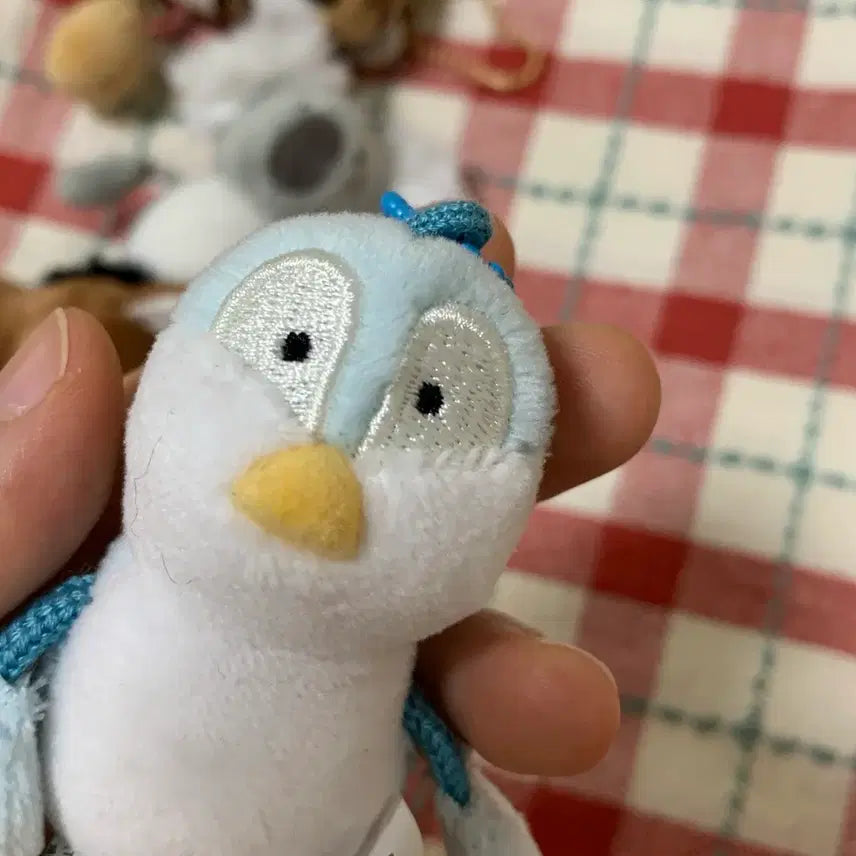 [BUNJANG] Mini Beans Miniature Animal Keychain Set / 미니빈즈 초미니 동물인형 키링 세트