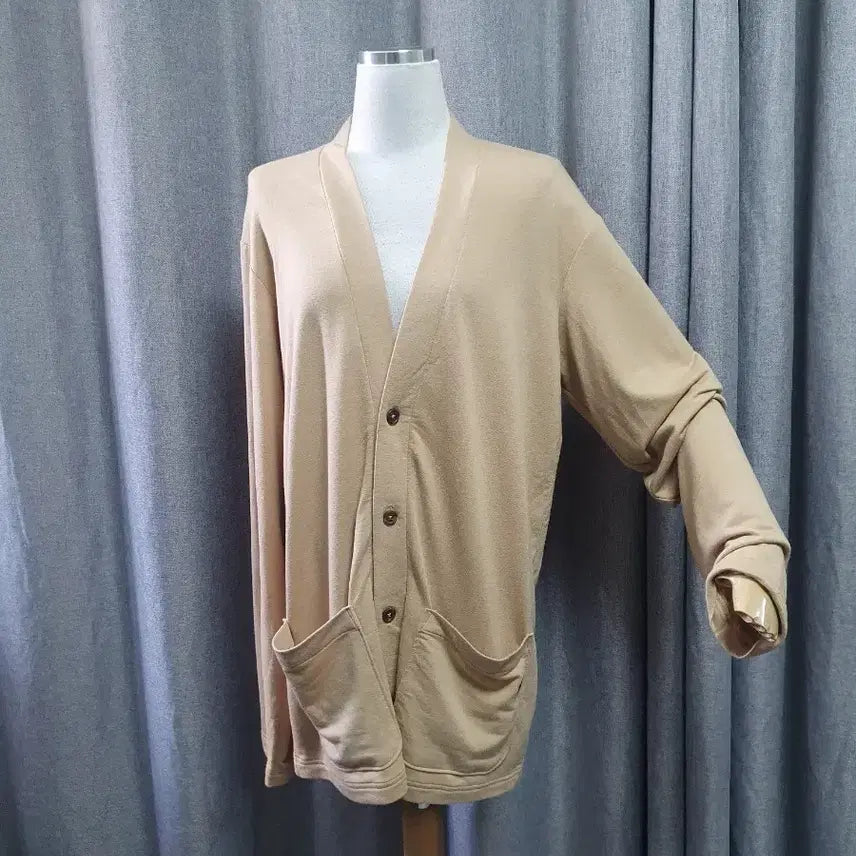 [BUNJANG] Polo Ralph Lauren Beige Cardigan / 폴로랄프로렌 차르르 베이지가디건
