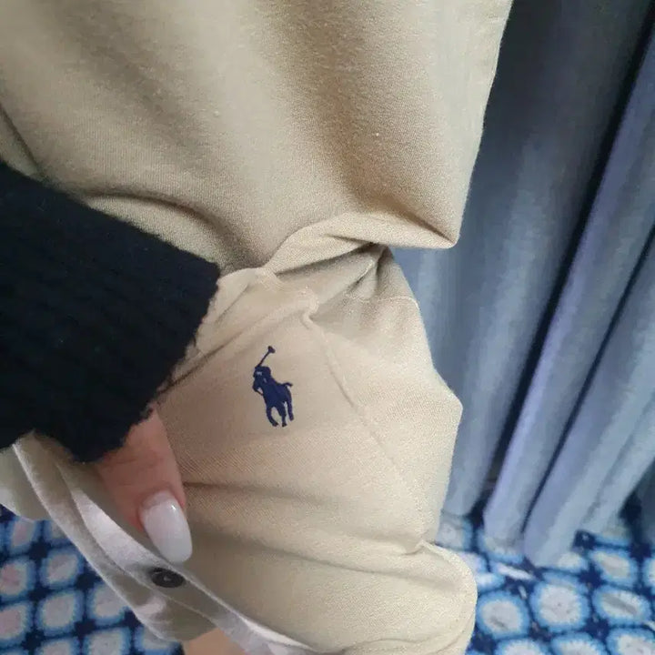 [BUNJANG] Polo Ralph Lauren Beige Cardigan / 폴로랄프로렌 차르르 베이지가디건