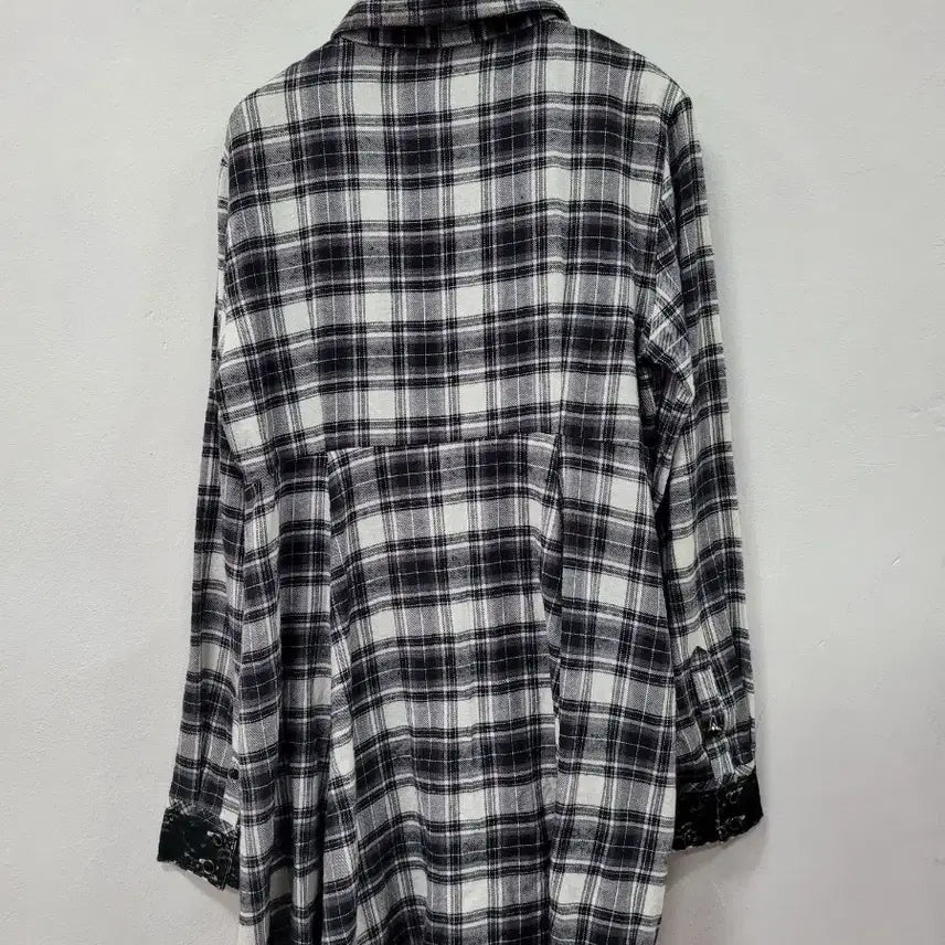 [BUNJANG] PENDORA Check Frill Point Dress / PENDORA 체크 프릴 포인트 원피스