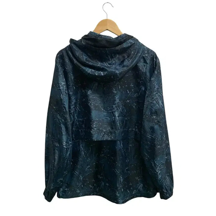 [BUNJANG] Eddie Bauer Patterned Hooded Windbreaker 105 / 에디바우어 패턴 후드 바람막이 점퍼 105