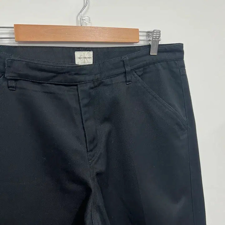 [BUNJANG] Calvin Klein Black Denim Cotton Pants / [34] 캘빈클라인 흑청 코튼 팬츠 면 바지