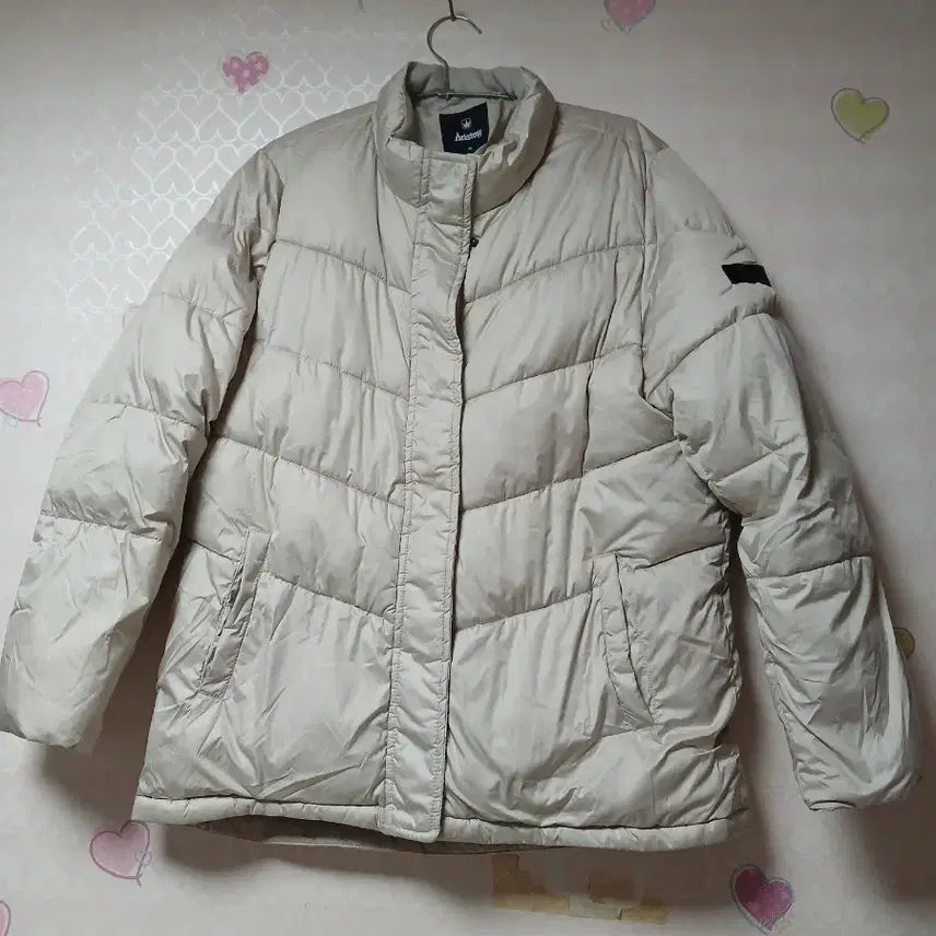 [BUNJANG] Aatistow Ivory Padded Jumper / Aatistow 패딩 점퍼 아이보리