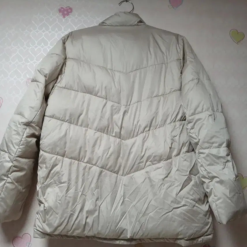 [BUNJANG] Aatistow Ivory Padded Jumper / Aatistow 패딩 점퍼 아이보리