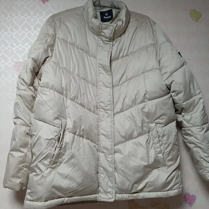 [BUNJANG] Aatistow Ivory Padded Jumper / Aatistow 패딩 점퍼 아이보리