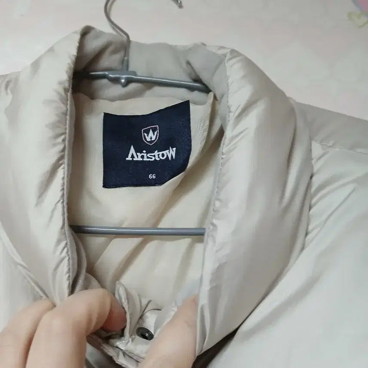 [BUNJANG] Aatistow Ivory Padded Jumper / Aatistow 패딩 점퍼 아이보리