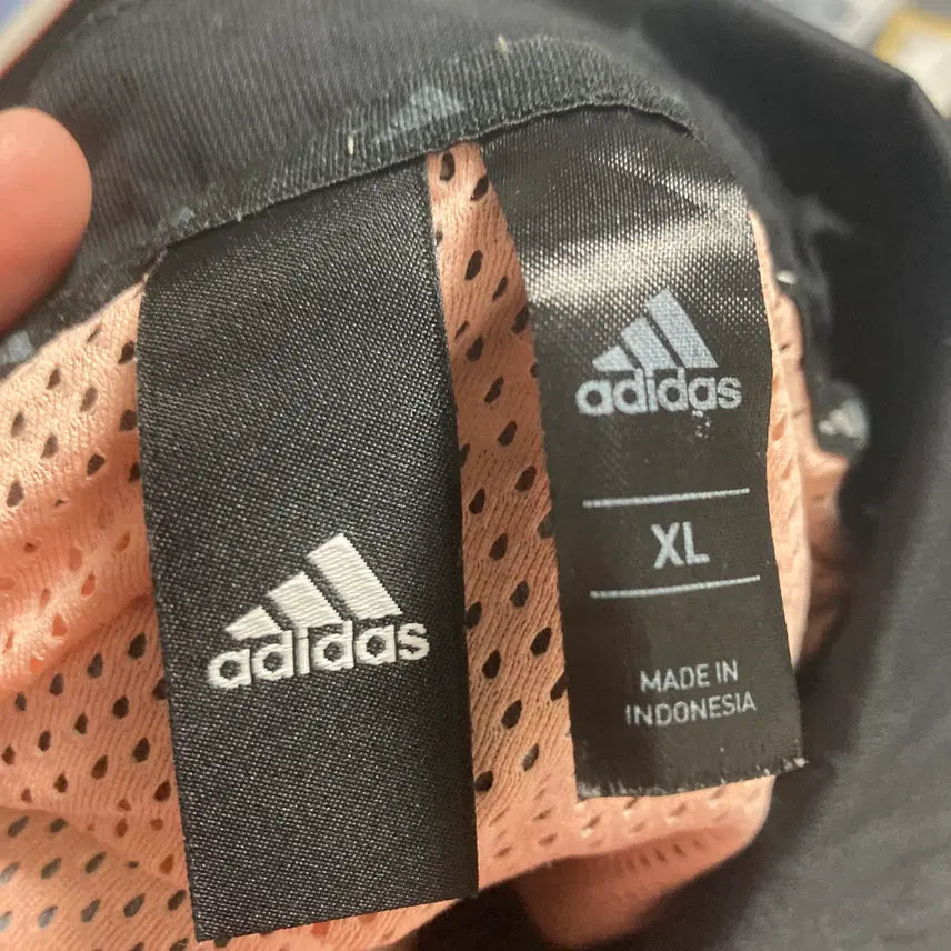 [BUNJANG] Adidas Snap Button Windbreaker Jacket - Black XL / 아디다스 카라똑딱이단추바람막이 XL 호호상점