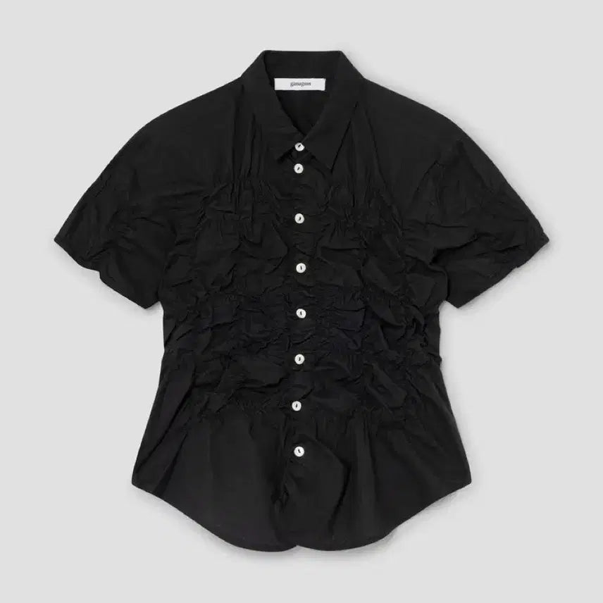 [BUNJANG] Gimaguas Ron Frill Shirt - Black / (새상품)[M] 기마구아스 Ron 론 프릴 셔츠/블랙