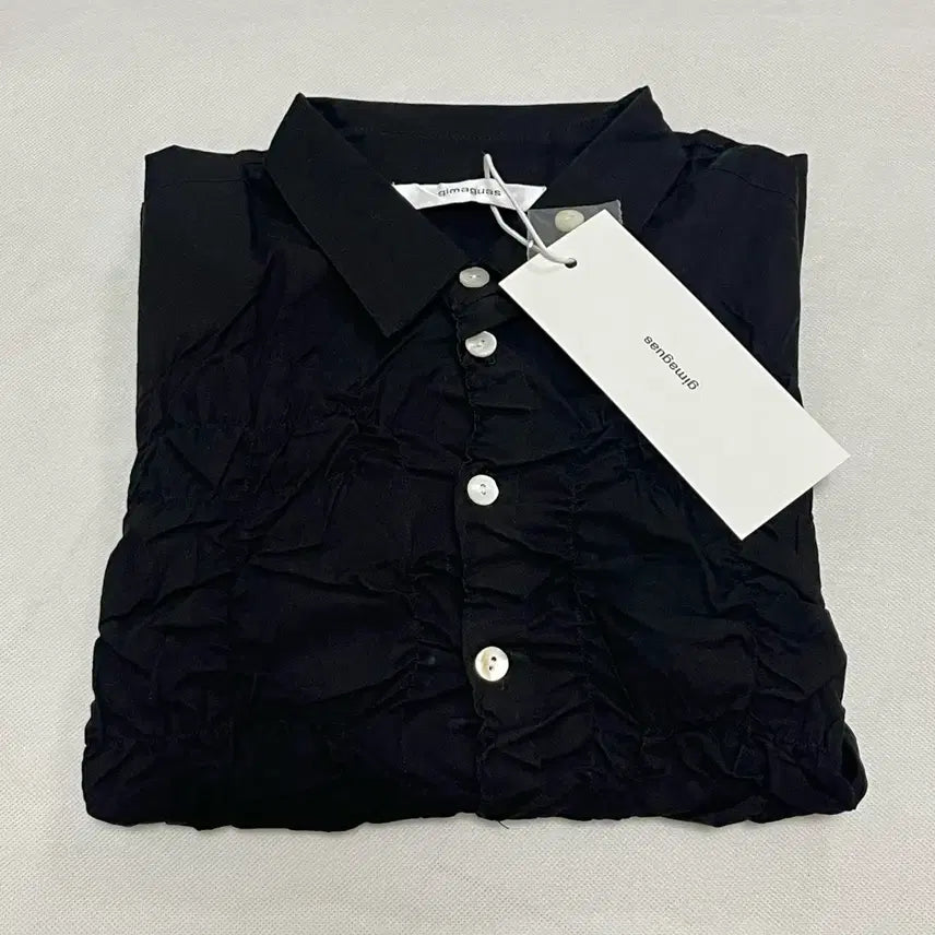 [BUNJANG] Gimaguas Ron Frill Shirt - Black / (새상품)[M] 기마구아스 Ron 론 프릴 셔츠/블랙