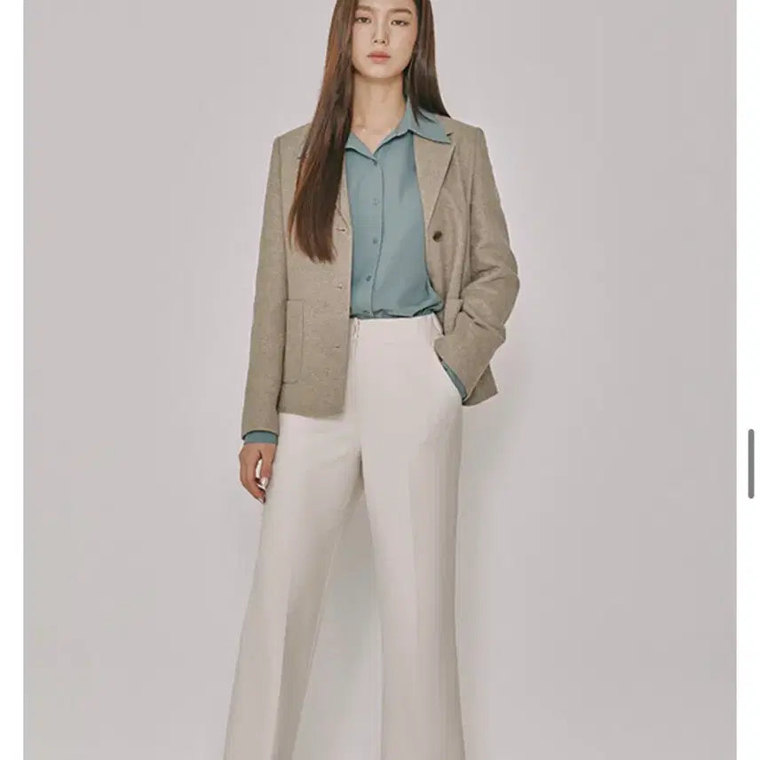 [BUNJANG] MIXXO Tailored Single Short Jacket L / 미쏘 테일러드 일자핏 싱글 숏자켓 L