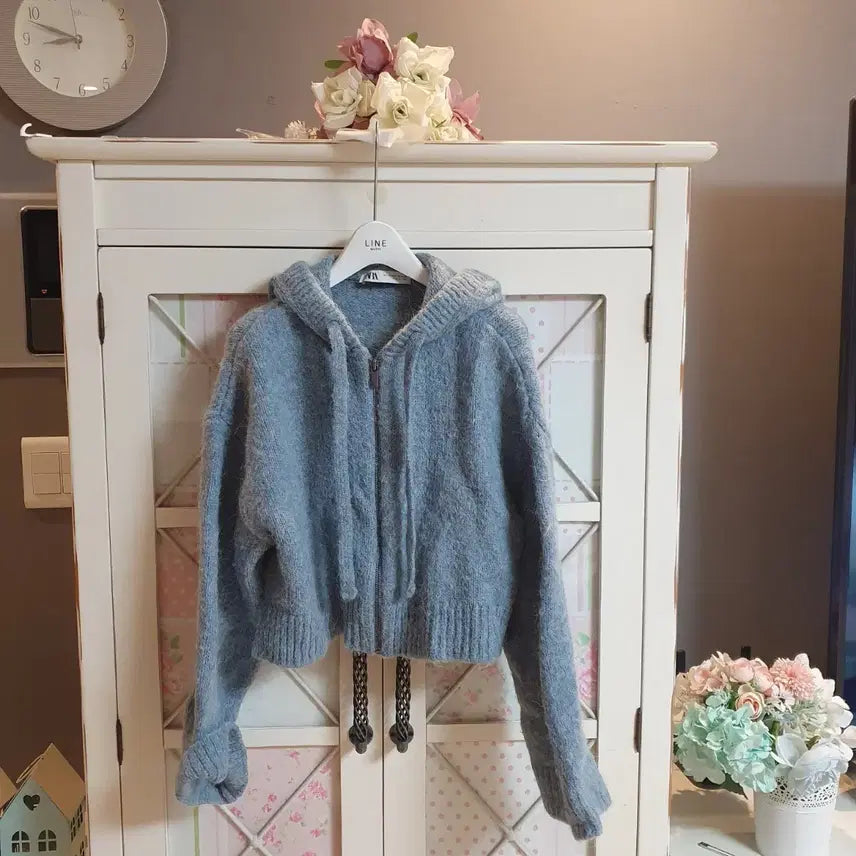 [BUNJANG] ZARA Knit Cardigan Sweater / 자라 니트 스웨터 가디건/66-77