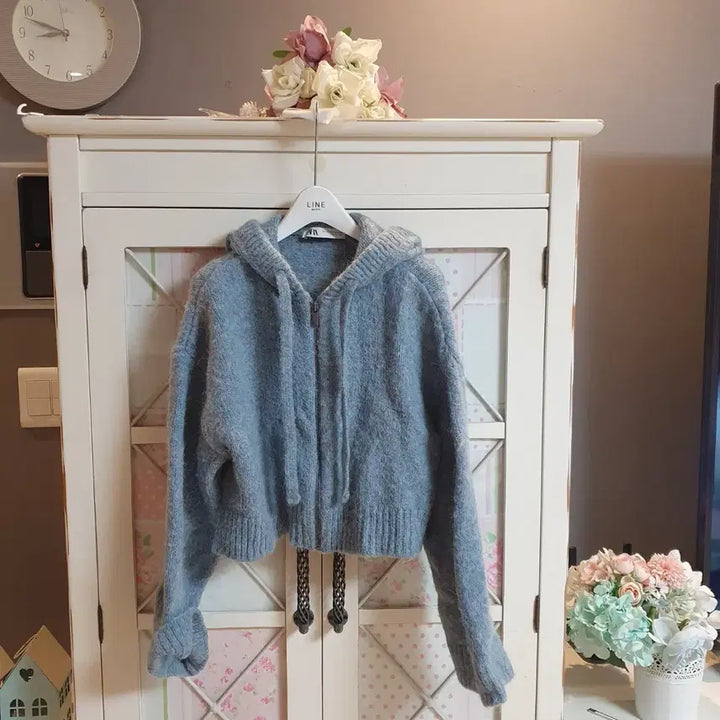 [BUNJANG] ZARA Knit Cardigan Sweater / 자라 니트 스웨터 가디건/66-77