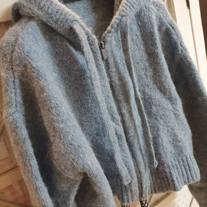 [BUNJANG] ZARA Knit Cardigan Sweater / 자라 니트 스웨터 가디건/66-77