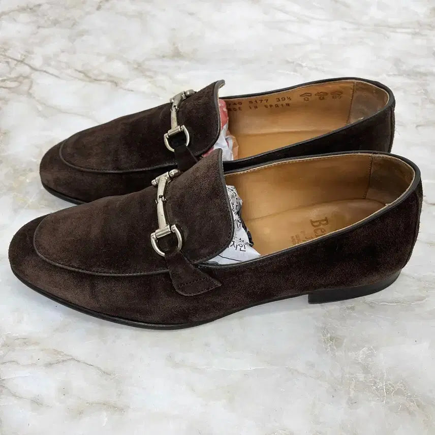 [BUNJANG] Berwick 5177 Brown Suede Men&