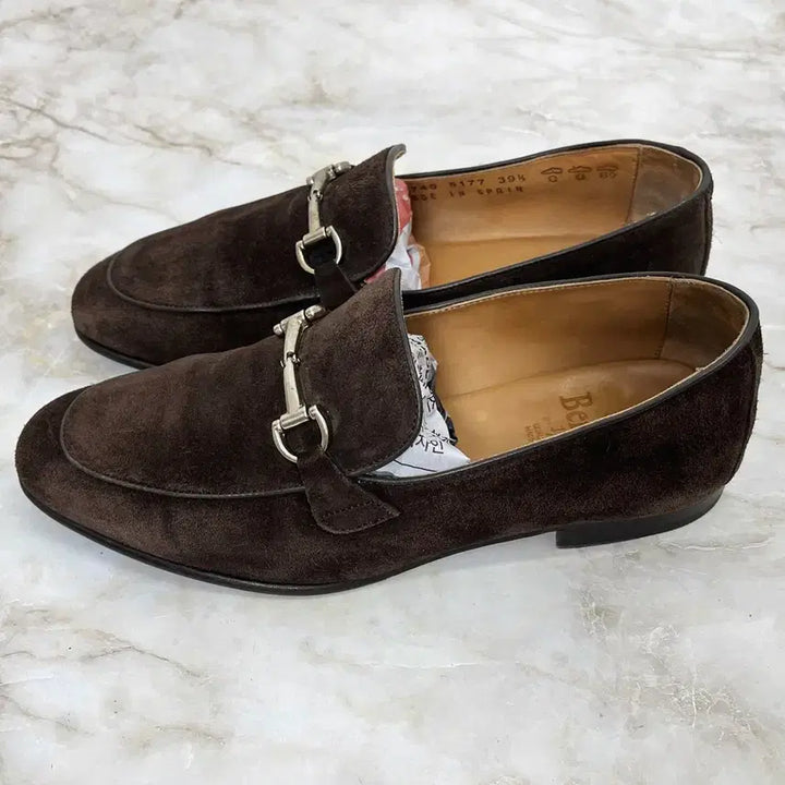 [BUNJANG] Berwick 5177 Brown Suede Men&