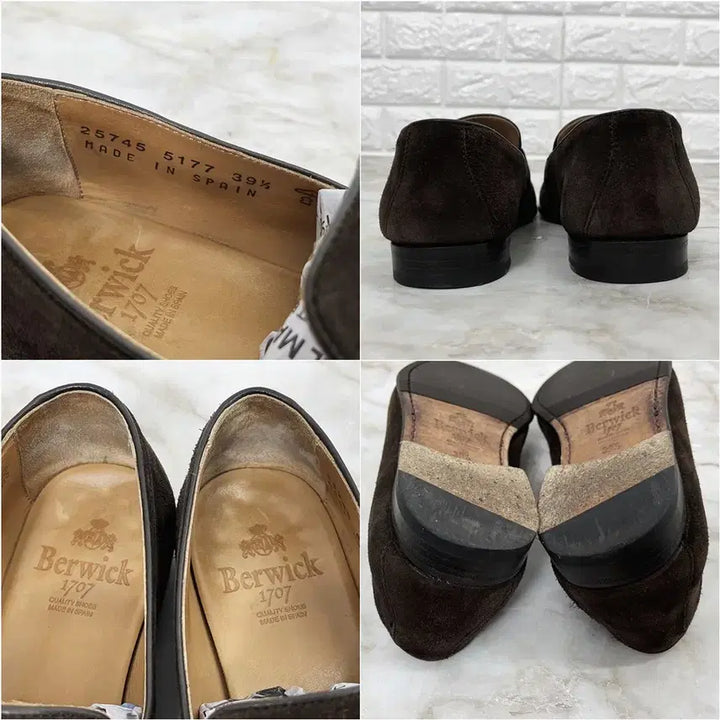 [BUNJANG] Berwick 5177 Brown Suede Men&