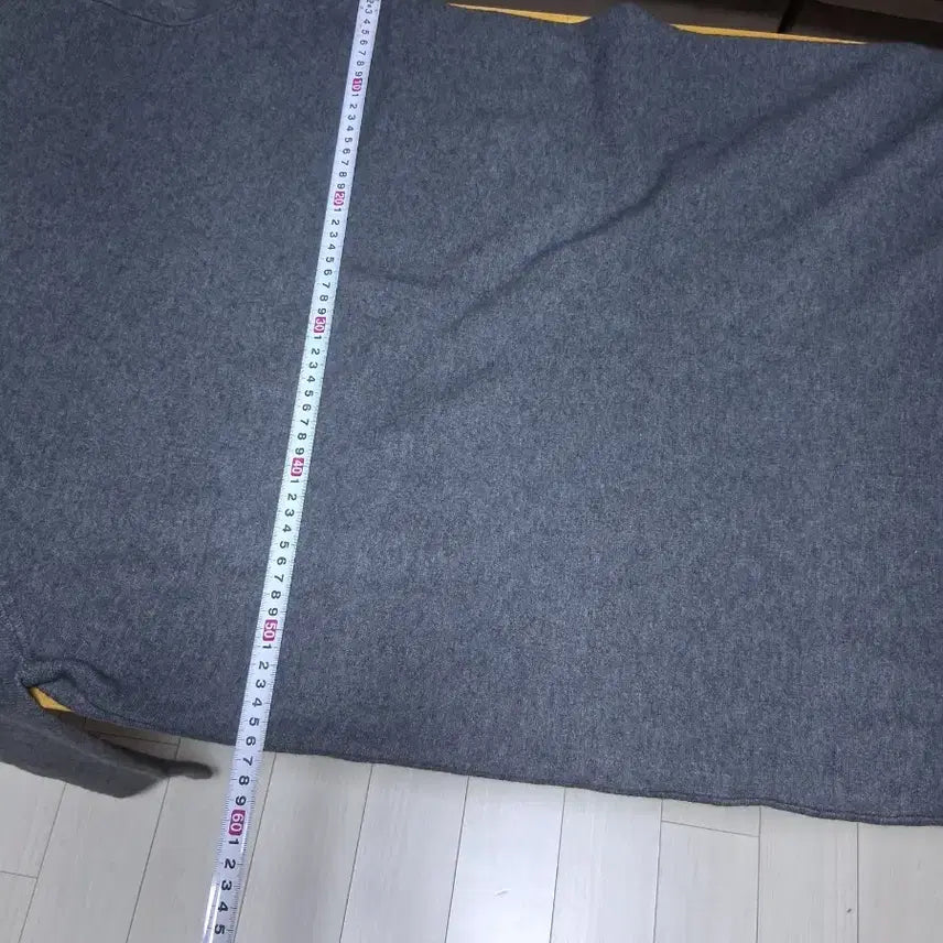 [BUNJANG] Gray Knit Long Dress (Size 100) / 회색 니트 롱 원피스 100