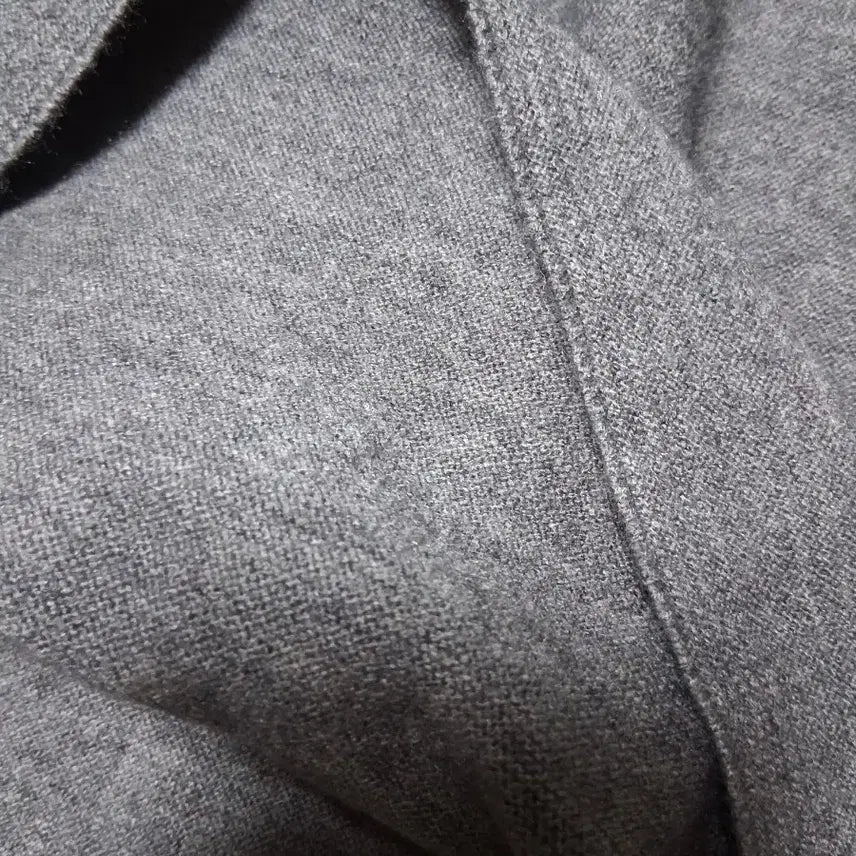 [BUNJANG] Gray Knit Long Dress (Size 100) / 회색 니트 롱 원피스 100