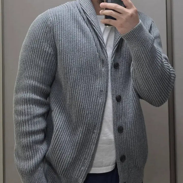 [SOLD OUT] GAP 숄카라 가디건 회색 L 105