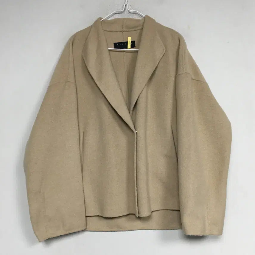 [BUNJANG] SISLEY Handmade Cashmere Coat / SISLEY 시슬리 핸드메이드 캐시미어 코트 90