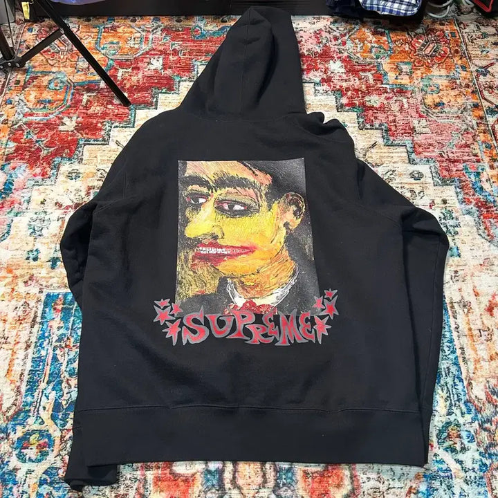 [BUNJANG] Supreme Portrait Hoodie / [XL] 슈프림 18ss 포트레이트 후드티