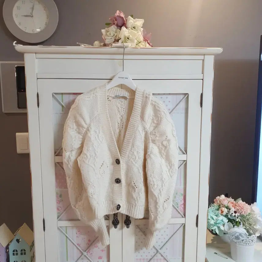 [BUNJANG] ZARA Knit Cardigan (55-66) / 자라 니트 스웨터 가디건/55-66