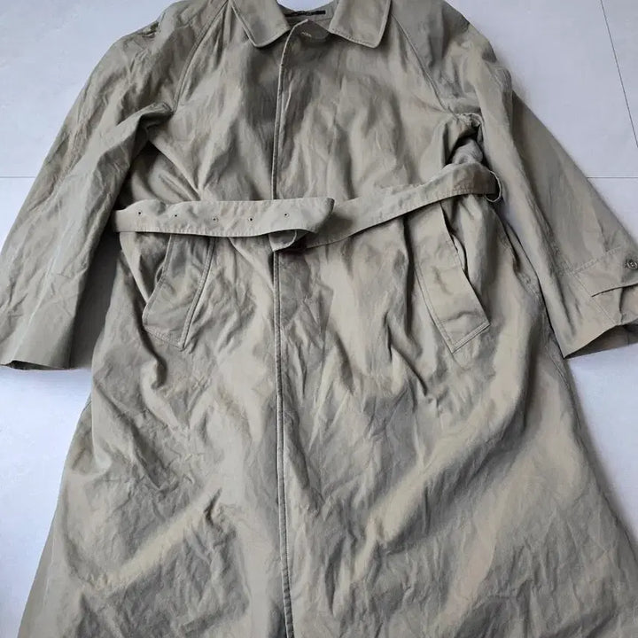 [BUNJANG] DAKS Beige Trench Coat (Size 100) / DAKS 베이지 트렌치 코트 100