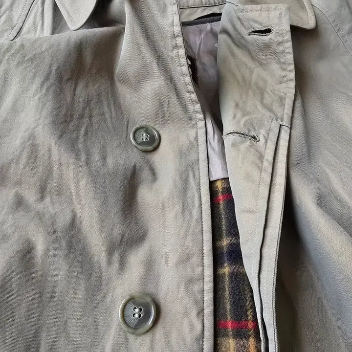 [BUNJANG] DAKS Beige Trench Coat (Size 100) / DAKS 베이지 트렌치 코트 100
