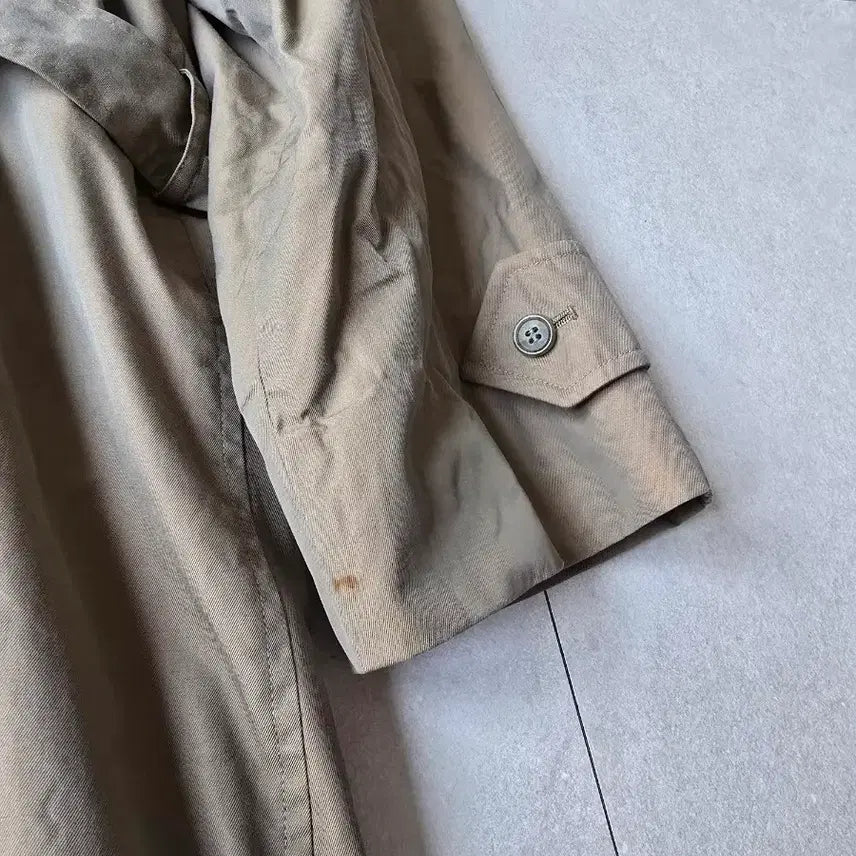 [BUNJANG] DAKS Beige Trench Coat (Size 100) / DAKS 베이지 트렌치 코트 100