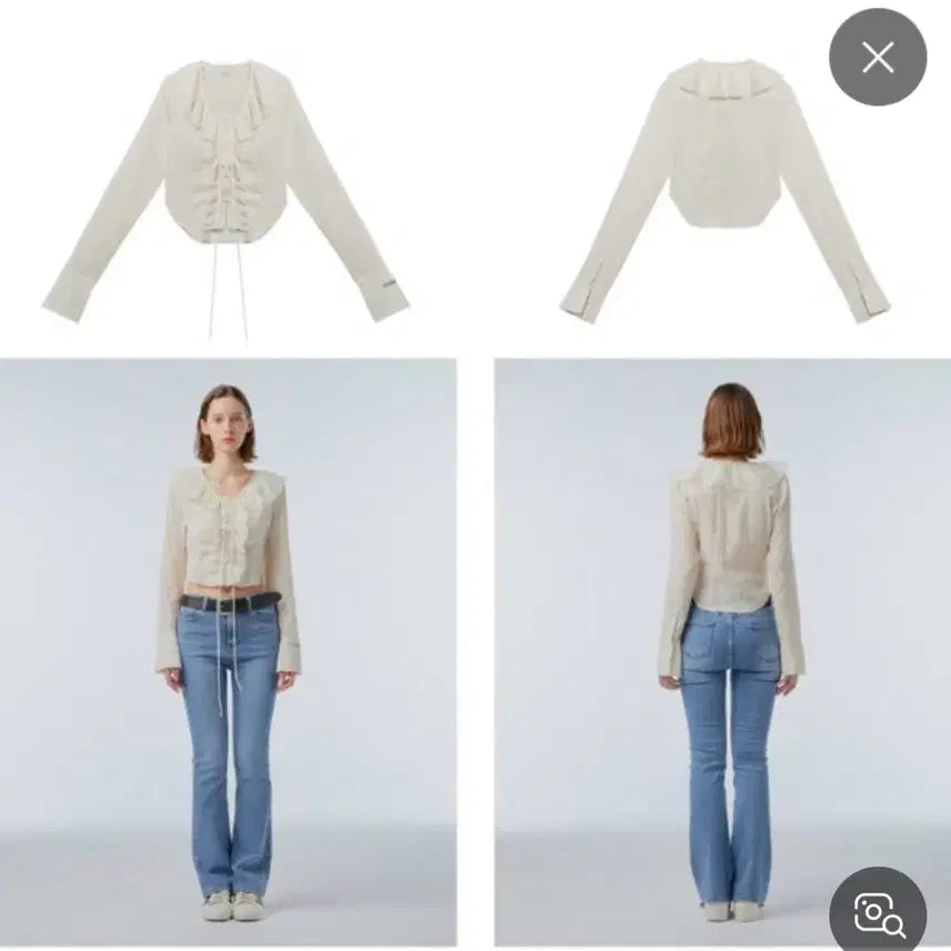 [BUNJANG] InstantFunk Shirring Blouse / 인스턴트펑크 셔링 블라우스