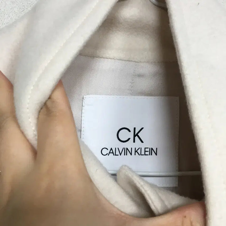 [BUNJANG] Calvin Klein High Neck Cashmere Coat / 23 한섬 켈빈클라인 하이넥 캐시미어 코트 36