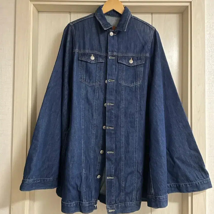 [BUNJANG] ZARA Denim Poncho OS / (ZARA)_ 자라 데님 판초 OS 새상품
