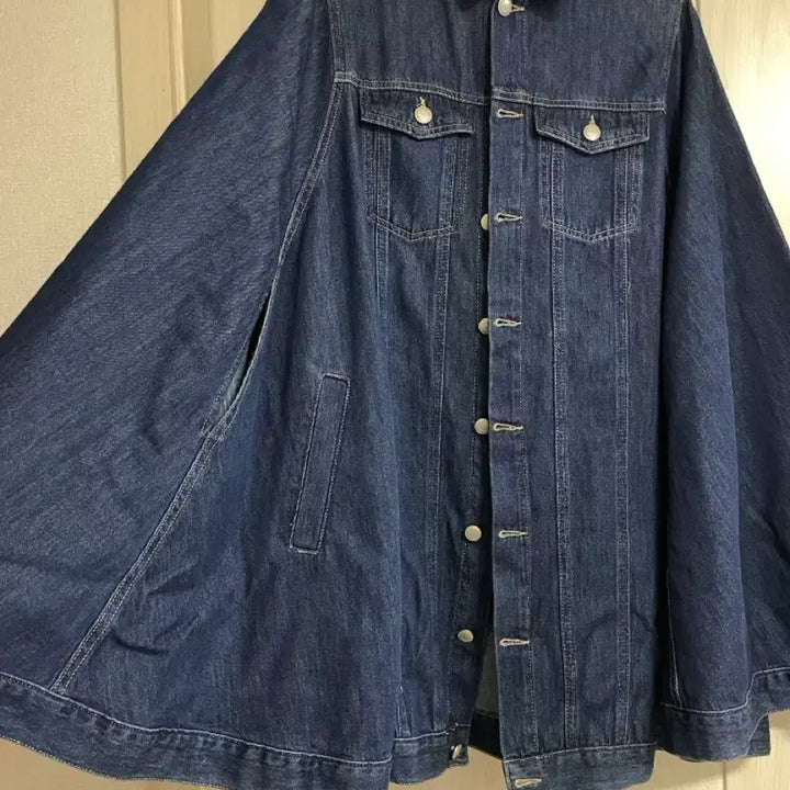[BUNJANG] ZARA Denim Poncho OS / (ZARA)_ 자라 데님 판초 OS 새상품