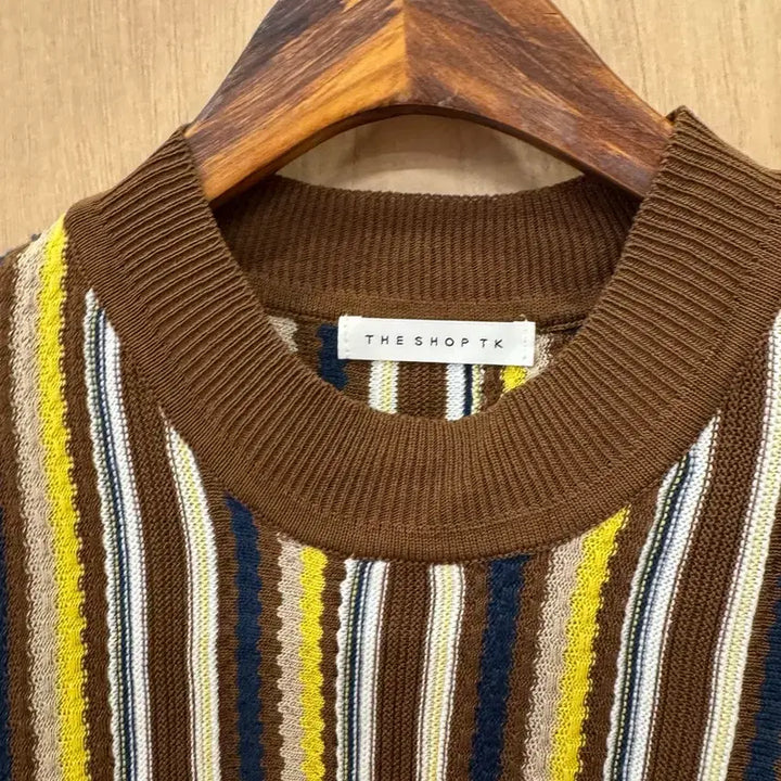 [SOLD OUT] 스트라이프반팔니트티M
