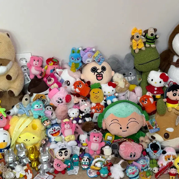 [BUNJANG] Plush Keychain, Medium, and Large Dolls / 인형뽑기 키링 중형인형 대형인형 완전 급처해요ㅠㅠ