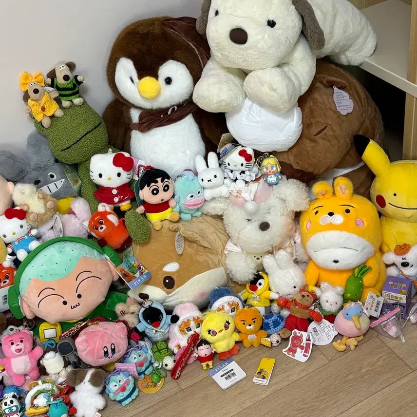 [BUNJANG] Plush Keychain, Medium, and Large Dolls / 인형뽑기 키링 중형인형 대형인형 완전 급처해요ㅠㅠ