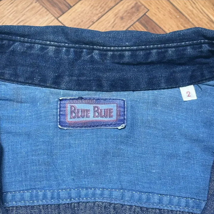 [BUNJANG] Blue Blue Japan Indigo Denim Shirt / 블루블루 재팬 인디고 데님 셔츠