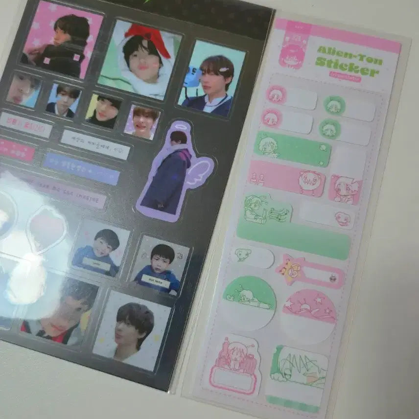 [BUNJANG] RIIZE Anton Birthday Lucky Draw Bundle Set / 앤톤 생카 럭드 키링 스티커 일괄 라이즈 생일 카페 특전 포카 양도