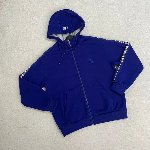 [BUNJANG] MLB LA Dodgers Fleece Hooded Jacket / L MLB LA다저스 기모 후드집업 자켓 B.3288